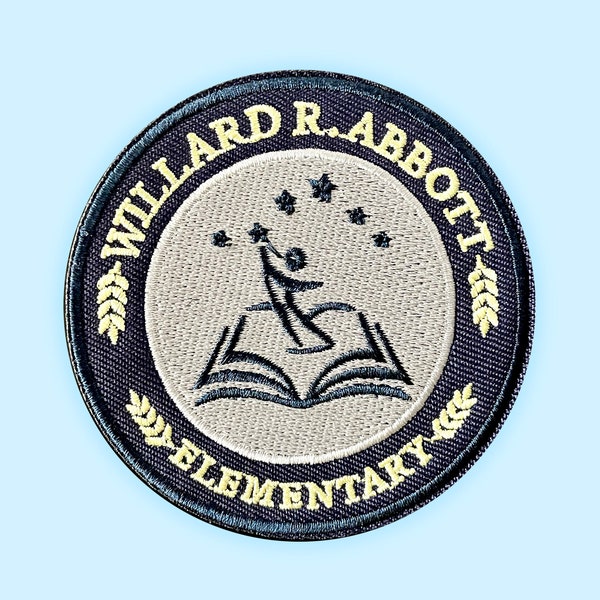 PATCH 3"x3 » - Logo de l’emblème de l’école 'Abbott Elementary'