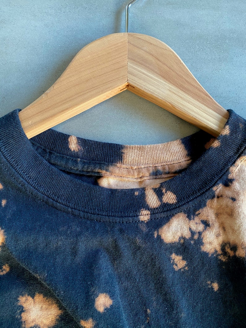 Tie Dye Shirt Bleached Shirt Acid Wash Shirt - Etsy