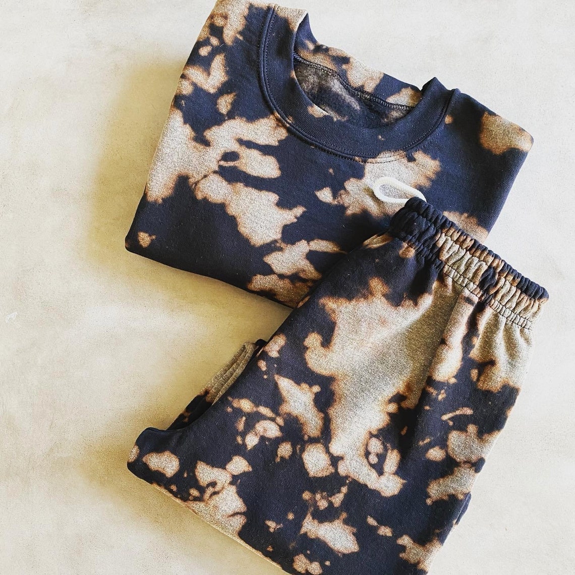 bleach sweatpants diy