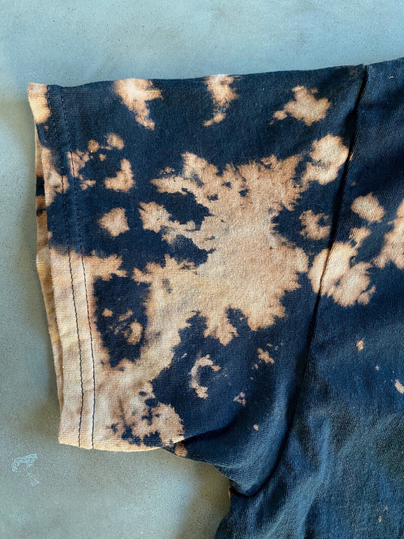 Tie Dye Shirt Bleached Shirt Acid Wash Shirt - Etsy