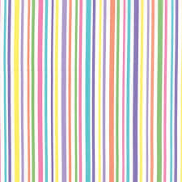 Hi-De-Ho Continuous 1/2 Yard Multi Stripe - Me and my Sister Designs - Moda - Out of Print - 100% Cotton fabric