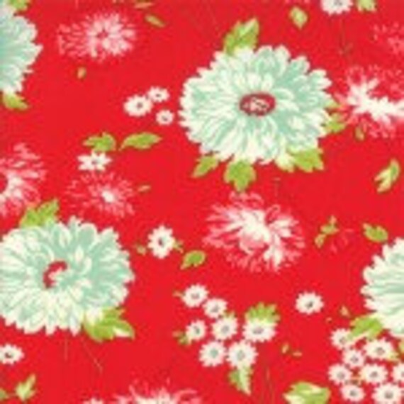 Scrumptious 1/2 Yard June Red 55070 11 Bonnie and Camille - Moda