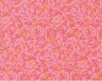 Abby Rose 1/2 yard Rose Robin Pickens Tin Leaves 48674 17 Rose - Cotton - Out of Print