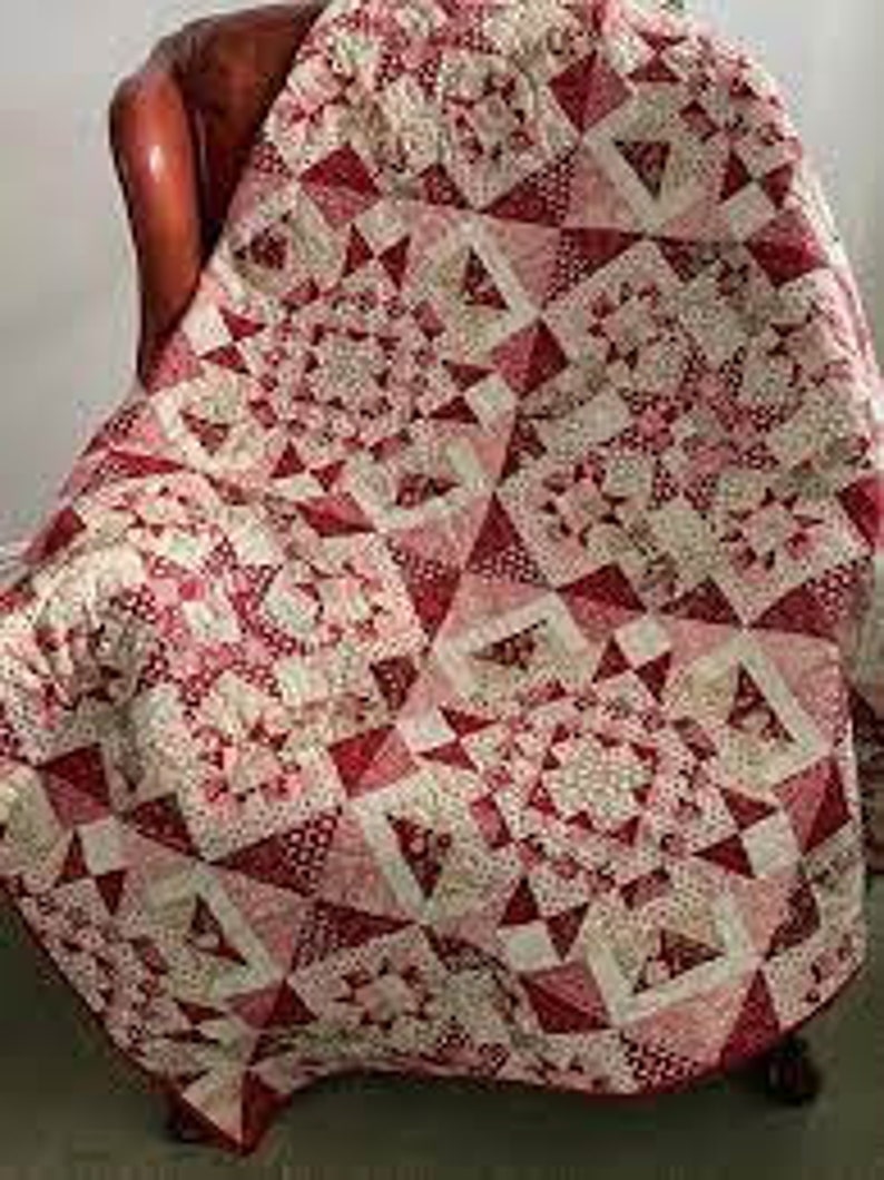 Chafarcani Quilt Kit French General Estela Quilt Pattern Etsy