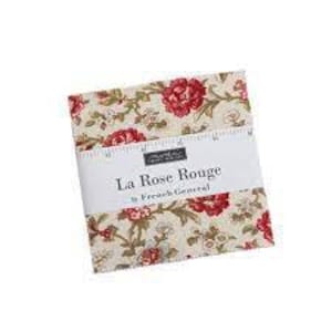 Pack de dijes La Rose Rouge - French General - Moda - AGOTADO - Tela 100% algodón precortada