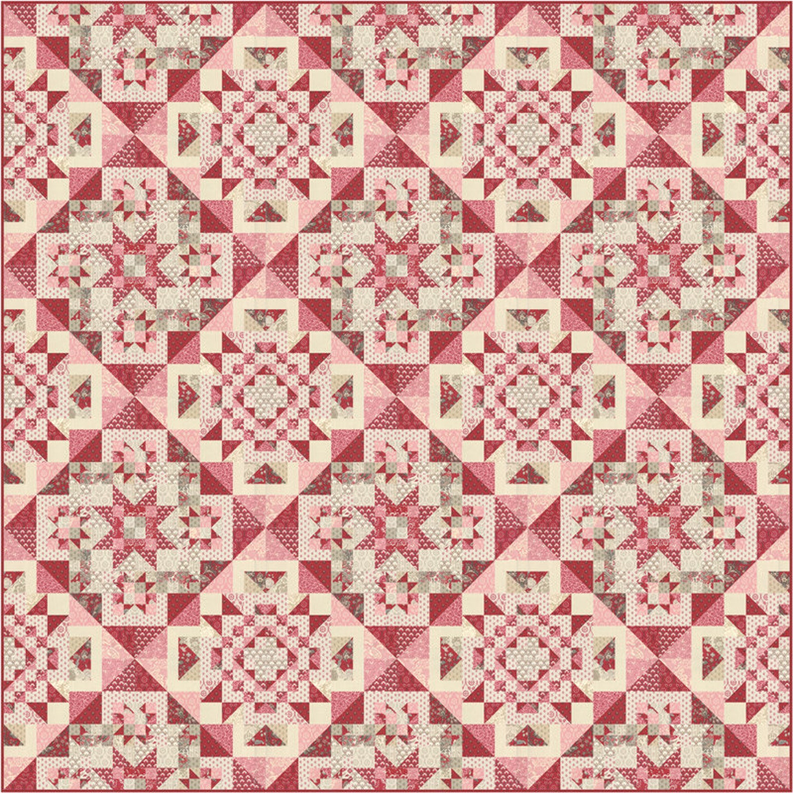 Chafarcani Quilt Kit French General Estela Quilt Pattern Etsy