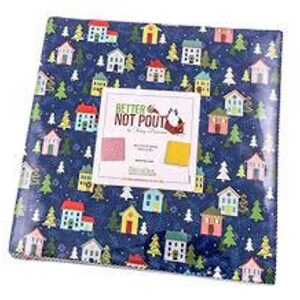 Better Not Pout Layer Cake Nancy Halverson Benartex Niet meer verkrijgbaar