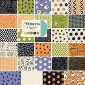 The Boo Crew - Layer Cake - by Sweetwater for Moda Fabric VINTAGE Out of Print