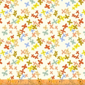 Multi Petal 1/2 yard PLAYGROUND - Dylan Mierzwinski - Windham - 100% Cotton quilting fabric