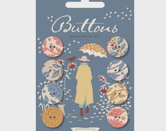 Tilda Windy Days Buttons