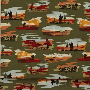 Go West with John Wayne 1/2 yard C12190 Riley Blake Out of Print Cotton fabric