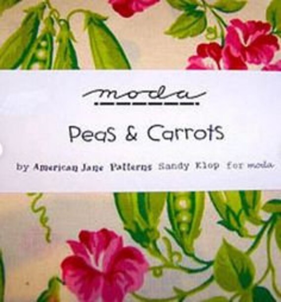 Peas & Carrots Charm Pack 29 5 Squares American Etsy