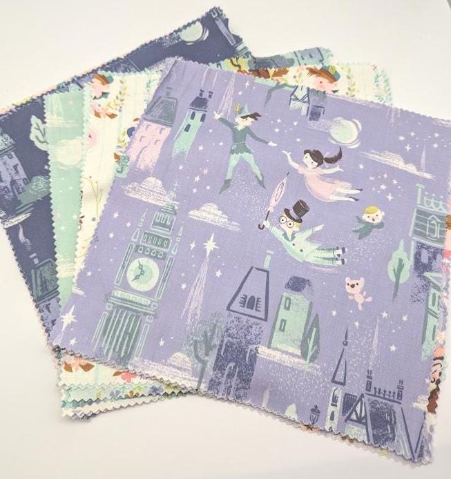 Neverland Partial Layer Cake, 21pcs Jill Howarth - Riley Blake Designs ...