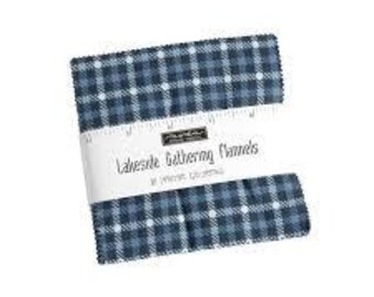 Lakeside Gatherings Flanell, Charm Pack 49220PP Primitive Gatherings Moda vergriffen