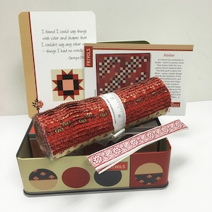 Frivol 5 French General Moda Atelier Quilt Kit - 30" x 33" Finished - Petite Prints Deux fabric - Pattern - Out of Print