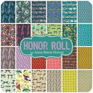 Honor Roll Jelly Roll 30 strips Anna Maria Horner FreeSpirit OOP Precut