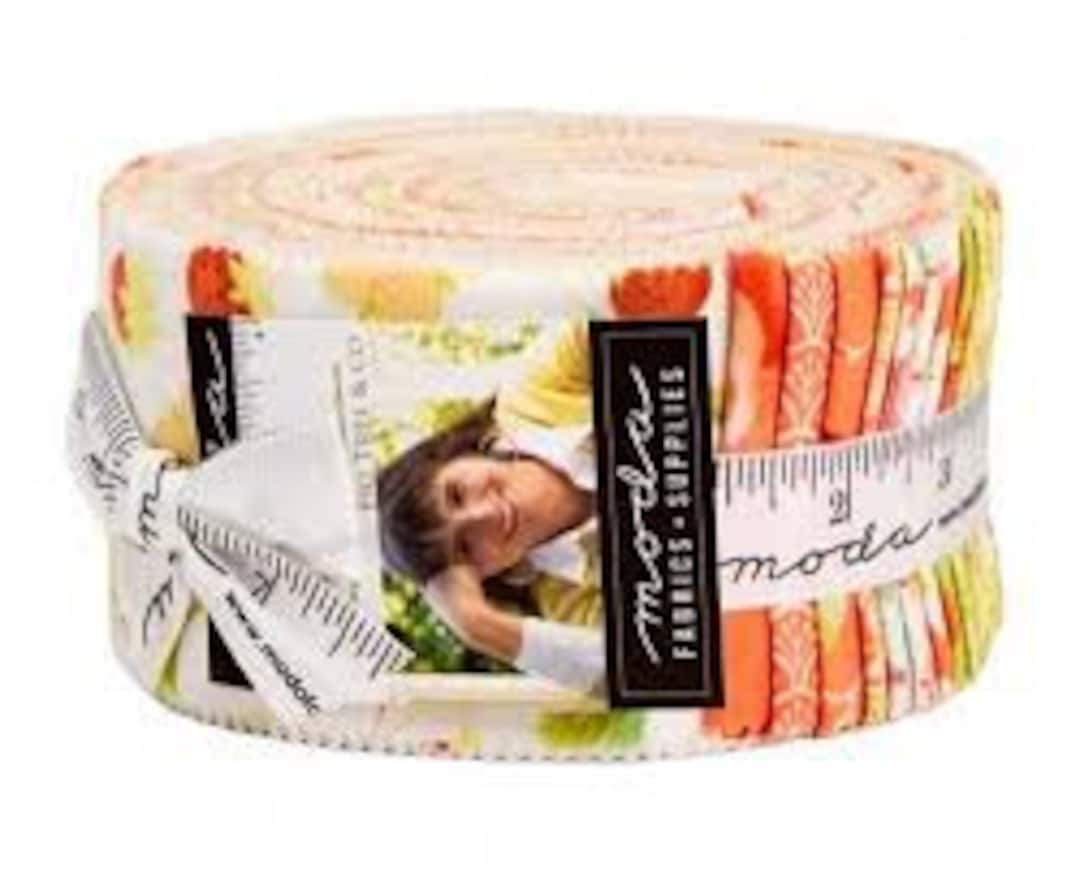 Chantilly Jelly Roll Fig Tree Moda Precut OUT OF PRINT Cotton Fabric ...