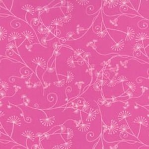 Flow 1/2 YARD Egaria - Raspberry - Zen Chic - Moda - Cotton Quilting Fabric - Out of Print