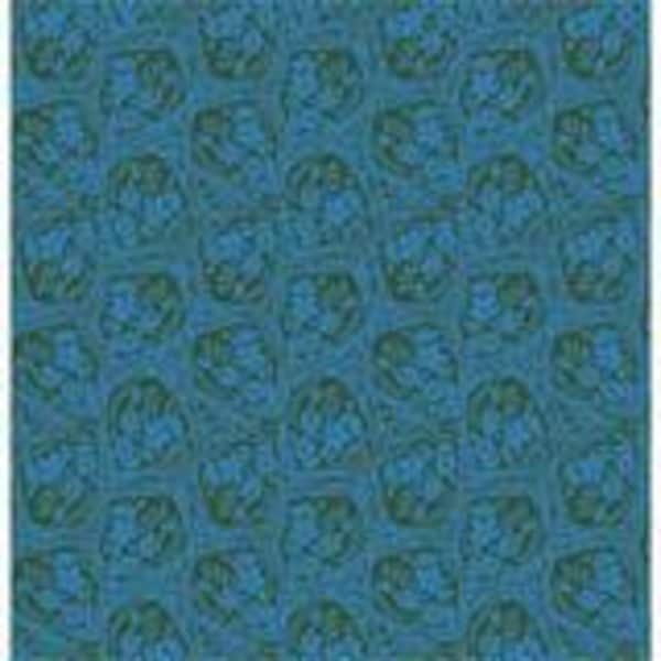 Anna Maria Horner 21x44 True Colors - Haystack Bouquet - blue - FreeSpirit - Cotton fabric