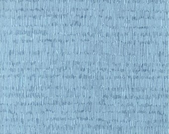 Botanics 1/2 jarda Carolyn Friedlander Blue Tree Line Stripe Robert Kaufman OOP