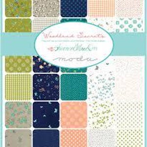 Woodland Secrets Layer Cake Shannon Gillman Orr Moda OUT OF PRINT Precut Cotton Fabric