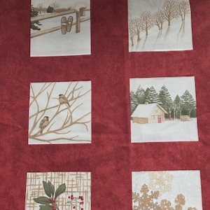 Frosted Memories Panel Holly Taylor Moda OUT OF PRINT