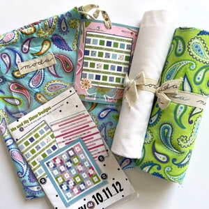 Kit de courtepointe Amelia Me and My Sister Designs (37 x 46 po.) Moda - Épuisé - RARE - Tissu 100 % coton