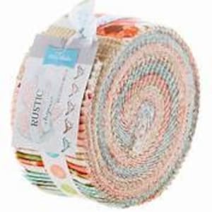 Rustic Elegance Jelly Roll Carta Bella Riley Blake Rolie Polie Precut Cotton Strips OOP