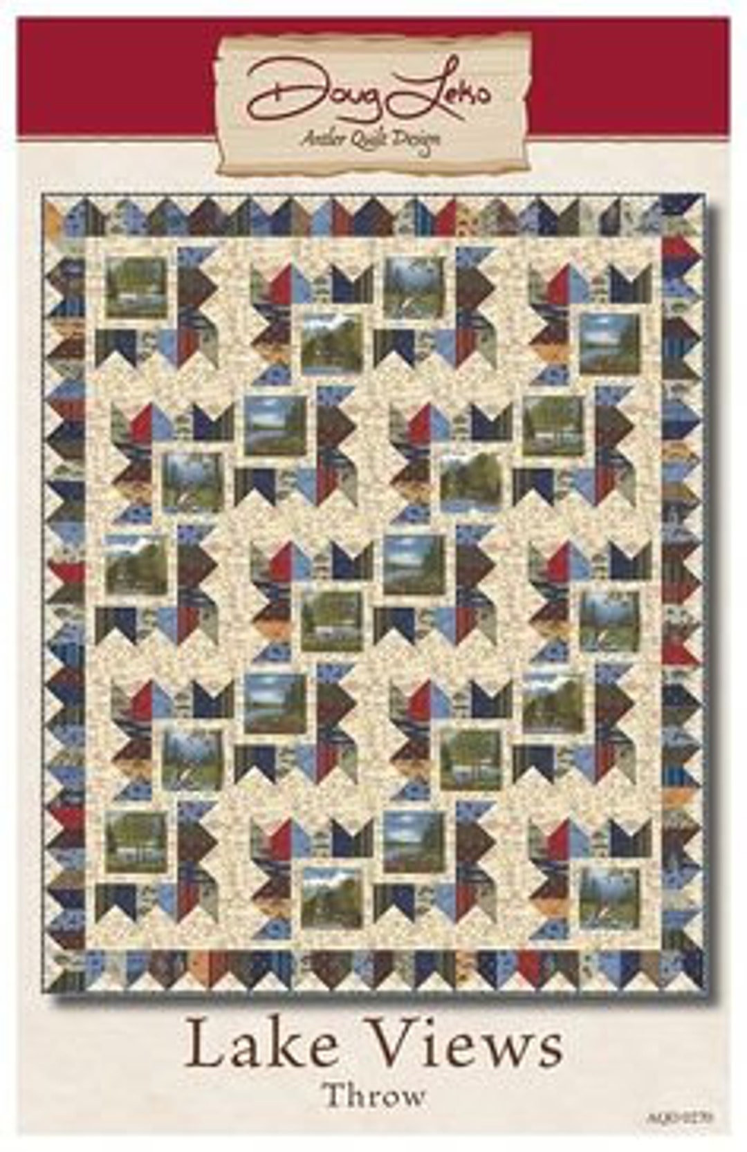 Lake Views Quilt Kit Doug Leko Quilt Pattern Holly Taylor Moda Fabric