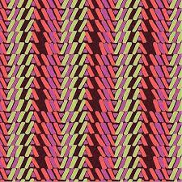 Bright Heart 1/2 Yard OOP PWAB151 Rhythm Stripe Carmel By Amy Butler 100% cotton Fabric