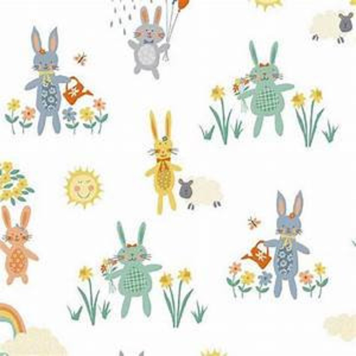 Counting Sheep Charm Pack Makower UK Andover Fabrics Etsy