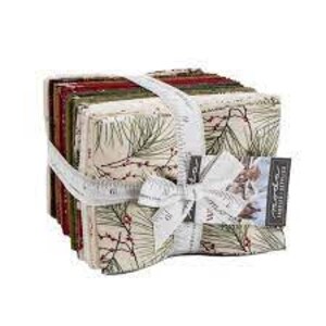 Moda Winter White Fat Quarter Bundle 34pcs plus one Panel by Holly Taylor OUT OF PRINT Precut Cotton fabric