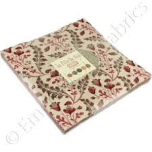 La Fete De Noel Layer Cake French General Moda-quiltstof OUT OF PRINT Katoenen stof