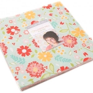 Flower Mill Layer Cake Corey Yoder - Coriander Quilts - Moda - Out of Print - Precuts - 100% Cotton Fabric