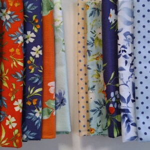 Beaming Homemade Emily Jane Quilt Kit Throw Size 58x72" Clothworks ...