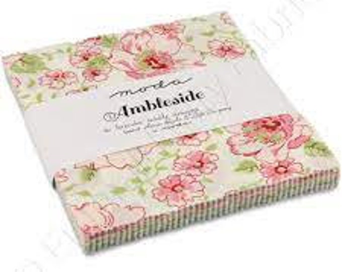 Ambleside Charm Pack by Brenda Riddle Designs for Moda Fabrics. 42 5