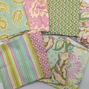 Heather Bailey Freshcut Fat Quarter Bundle, 8pcs FreeSpirit Fabrics OUT OF PRINT