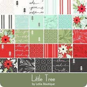 Little Tree Layer Cake Lella Boutique - Moda - OUT OF PRINT - 100% Cotton Precut Fabric