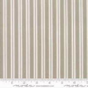 Darling Little Dickens 1/2 yard Toast - Stripe - Moda - Out of Print - Nursery - 100% Cotton Fabric