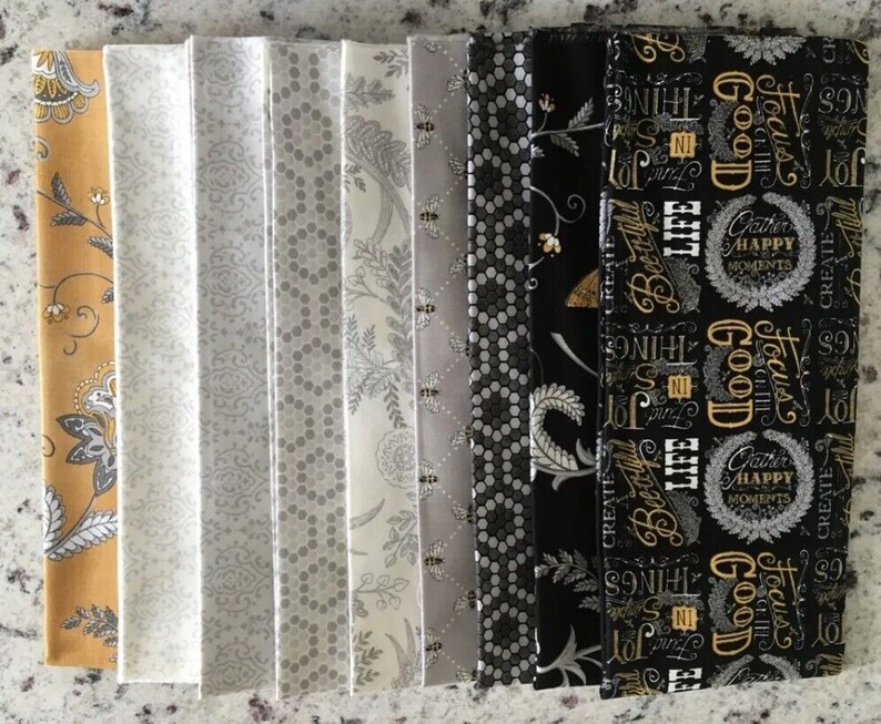 Bee Inspired Quilt Kit 66x66" Deb Strain - MODA - Out of Print - 100% ...