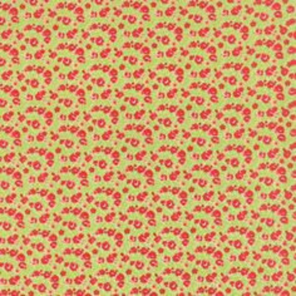 Little Ruby Continuous HALF YARD Bonnie and Camille Moda Out of Print Cotton Fabric