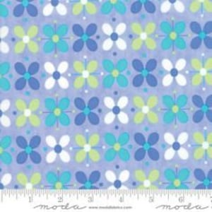 Flower Sacks 3/4 Yard Lavender Me and My Sister Designs Moda Out of Print Cotton fabric
