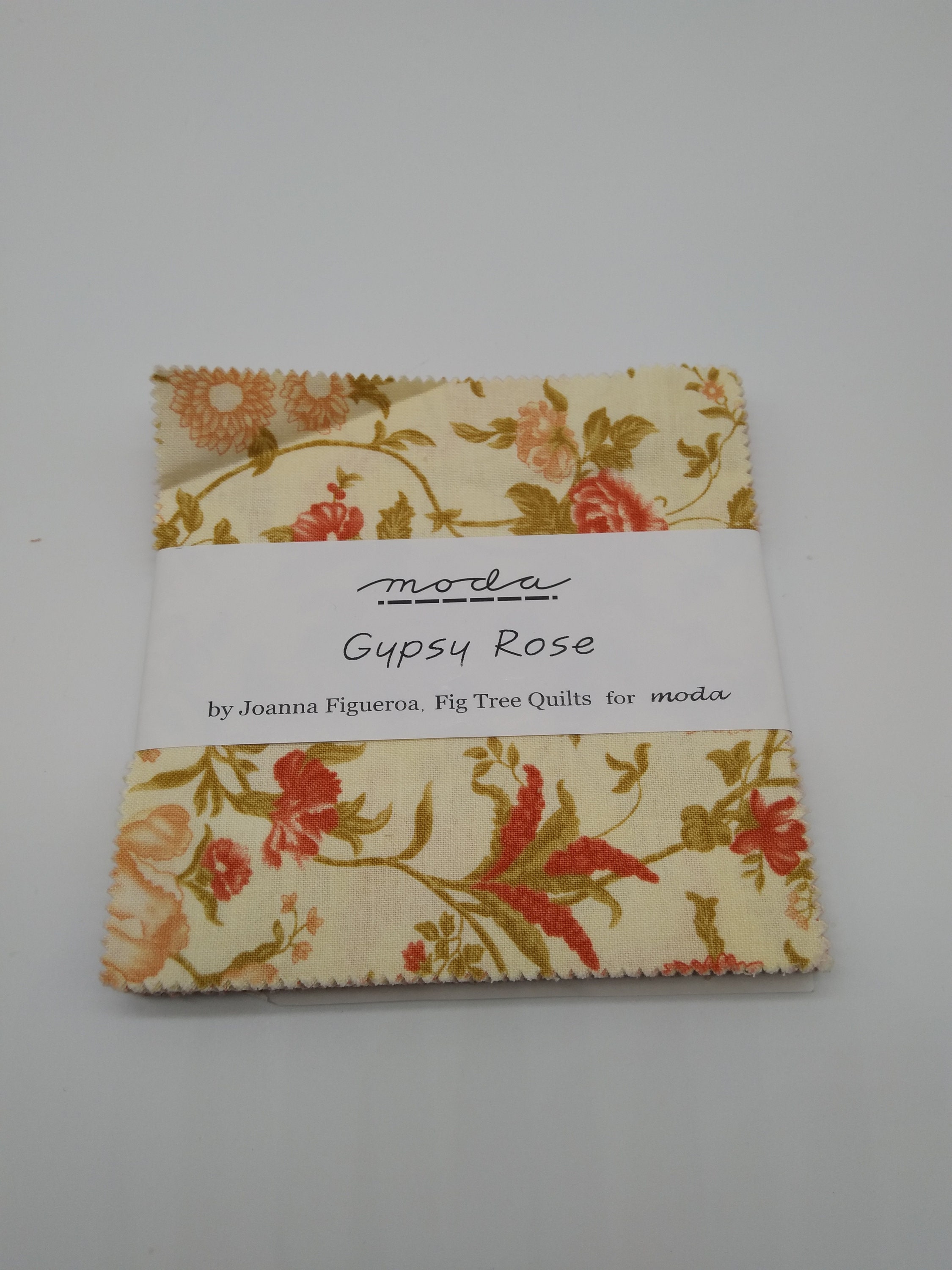 Charm Pack Fig Tree Gypsy Rose OOP Moda - Etsy 日本