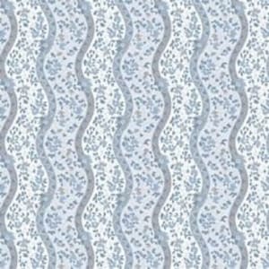Indigo Garden 1/2 Yard Slate Wavy Stripe Kaye England 98675-194 Out of Print - Cotton Fabric