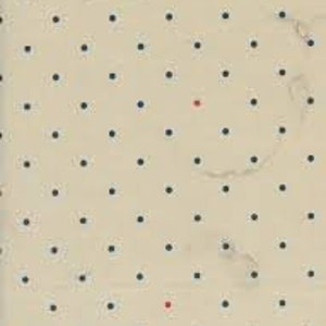 By the 1/2 yard - Bluebird - Melody Miller - Cotton + Steel - Winter 2016 - OOP - Cream with Navy Dots - RJR - Cotton fabric