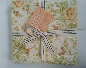 Dandelion Girl - Layer Cake (42 ten inch squares) -Fig Tree - Moda - Out of Print - Rare - 100% Cotton Fabric