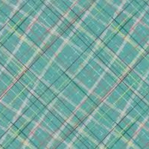 Tahoe Ski Week Continuous HALF YARD Mara Penny - Evergreen Plaid - Moda - Out of Print - 100% Cotton Fabric