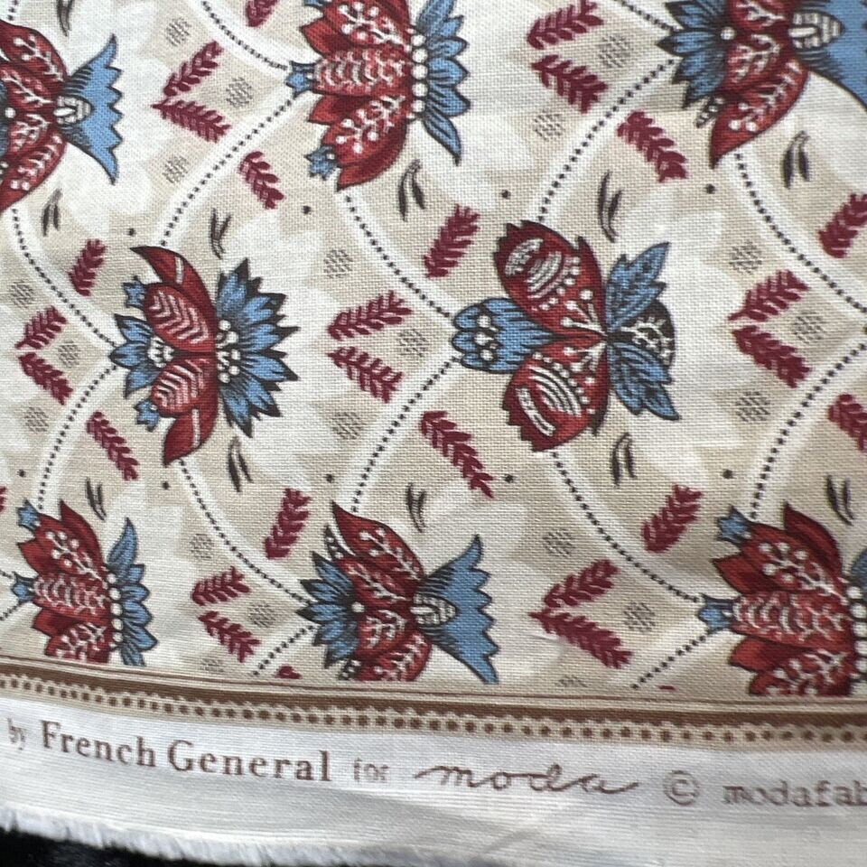 Vive La France Continuous 1/2 YARD French General #114262