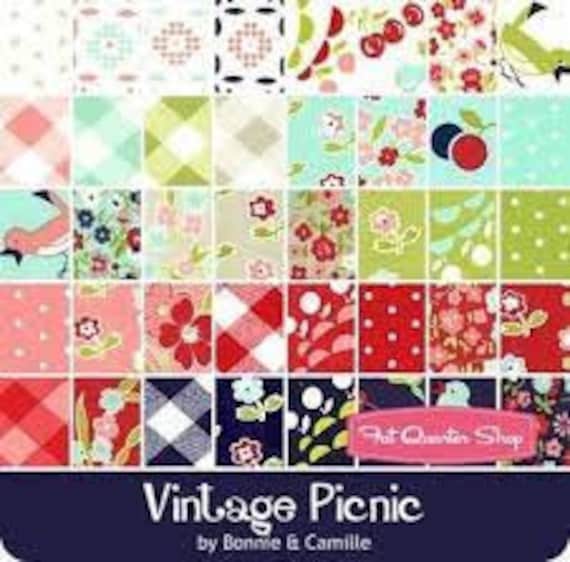 Vintage Picnic Charm Pack Bonnie & Camille - Moda - OUT OF PRINT