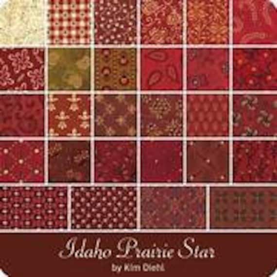 Idaho Prairie Star Layer Cake Kim Diehl Henry Glass Out of Print Precut Cotton fabric